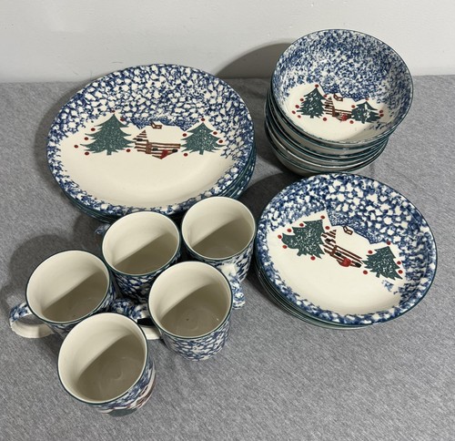 Tienshan folk craft cabin snow - craft,